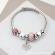 Wholesale Beaded Stainless Steel Butterfly Bracelet For Discount