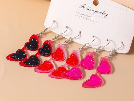 Wholesale Valentine s Day Love Sunglasses Earrings For Discount