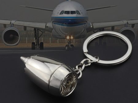 Wholesale Aircraft Engine Gift Keychains For Discount