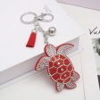 Wholesale Velvet Turtle Hot Diamond Keychains For Discount