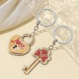 Wholesale Valentine s Day Wooden LOVE Couple Keychain Discount