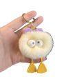 Wholesale Duck Plush Ball Keychain Fashion