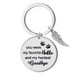 Wholesale Dog Tags GOODBYE Pet Stainless Steel Keychain Supply