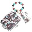 Wholesale Western Style Silicone Bead Bracelet Card Holder Keychain Supply