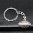 Wholesale 10PCS Rugby Pendant Metal Keychain For Discount