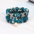 Wholesale Bohemian Butterfly Shell Love Multi-layered Bracelet Cheap