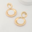 Wholesale Alloy Electroplated Drop-shaped Gourd Earrings Discount