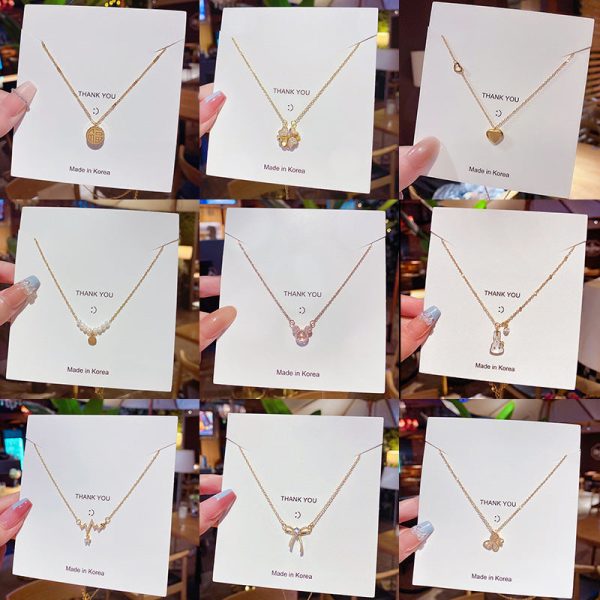 Wholesale  Titanium Steel Necklace Clavicle Chain Sale