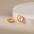 Wholesale 18K Real Gold Plated Wheat Earrings Online