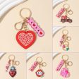 Wholesale Valentine s Day Pink Bow Love Keychain Supply