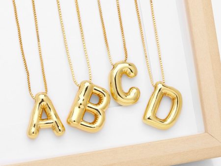 Wholesale 26 English Letters Necklace Clavicle Chain For Sale