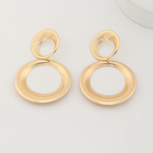 Wholesale Alloy Electroplated Drop-shaped Gourd Earrings Discount