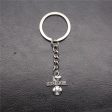 Wholesale 10PCS I Love Baseball Pendant Metal Keychain For Sale