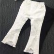 Wholesale Polyester Ripped Flared Jeans Online now