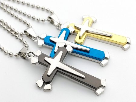 Wholesale Men s Cross Necklace on Sale