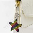 Wholesale 10PCS Rainbow Hot Diamond Alloy Keychains For Discount