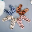 Wholesale Children s Leopard Print Fur Slippers Discount