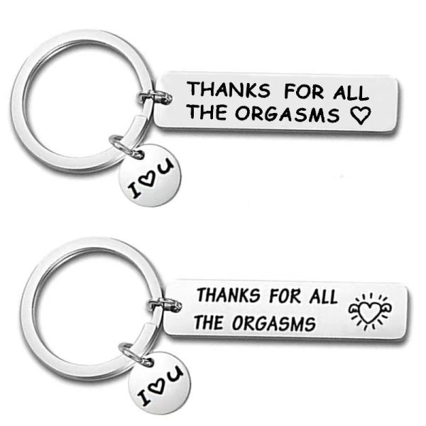 Wholesale You Are A Key Part of You Stainless Steel Keychain Gift on Sale