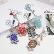 Wholesale Velvet Turtle Hot Diamond Keychains For Discount