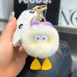 Wholesale Duck Plush Ball Keychain Fashion