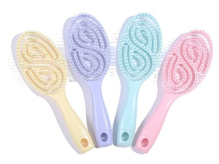 Wholesale Plastic Eight Character Hollow Mosquito Repellent Incense Massage Hair Comb For Cheap