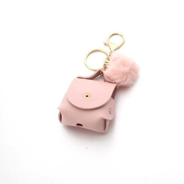 Wholesale Coin Purse Headphone Cover Fur Ball Keychain Online Sale