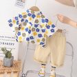 Wholesale Boys  Summer Split Cotton Two-piece Set Cheap