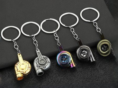 Wholesale Creative Car Modification Turbo Keychain Discount