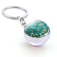 Wholesale Van Gogh Starry Sky Metal Keychains Discount