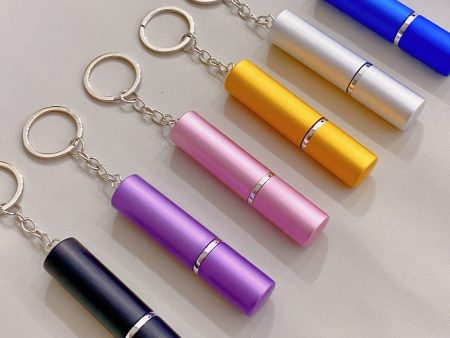 Wholesale 110ml Perfume in Separate Bottles Metal Keychain Fashion