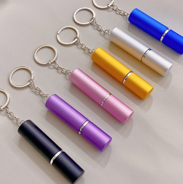 Wholesale 110ml Perfume in Separate Bottles Metal Keychain Fashion