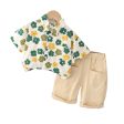 Wholesale Boys  Summer Split Cotton Two-piece Set Cheap