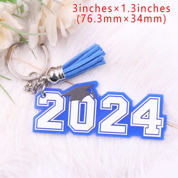 Wholesale 2024 Teacher s Day Graduation Acrylic Keychains For Sale