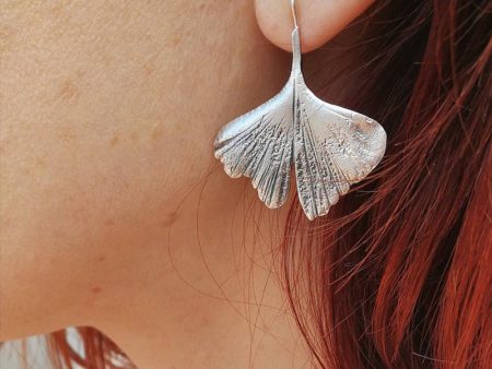 Wholesale Vintage Ginkgo Leaf Earrings Online Hot Sale