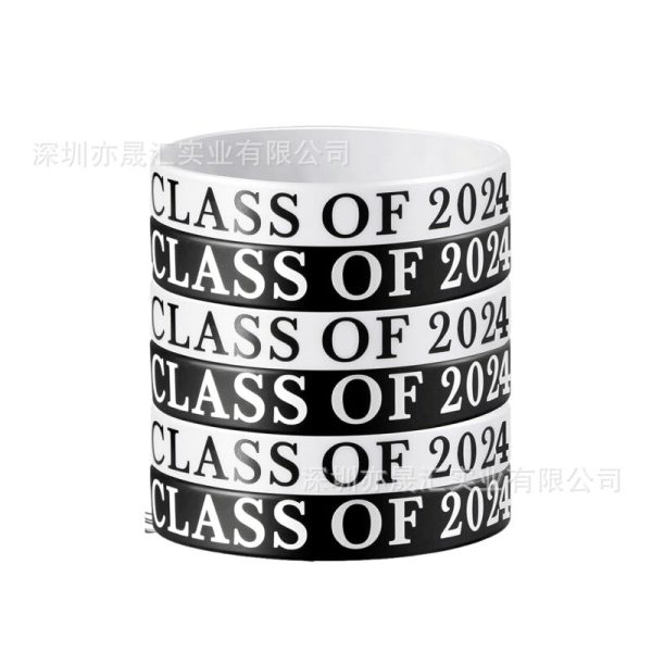 Wholesale 1000pcs Graduation Season Silicone Bracelet For Discount