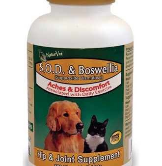 NaturVet SOD & Boswellia Supplement 150 tab on Sale