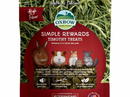 15% OFF: Oxbow Simple Rewards Timothy Treats For Small Animals 40g Online Hot Sale