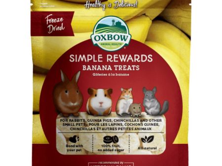 15% OFF: Oxbow Simple Rewards Banana Treats For Small Animals 30g Cheap