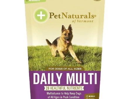 10% OFF: Pet Naturals of Vermont Daily Multi-Vitamins For Dogs Sale